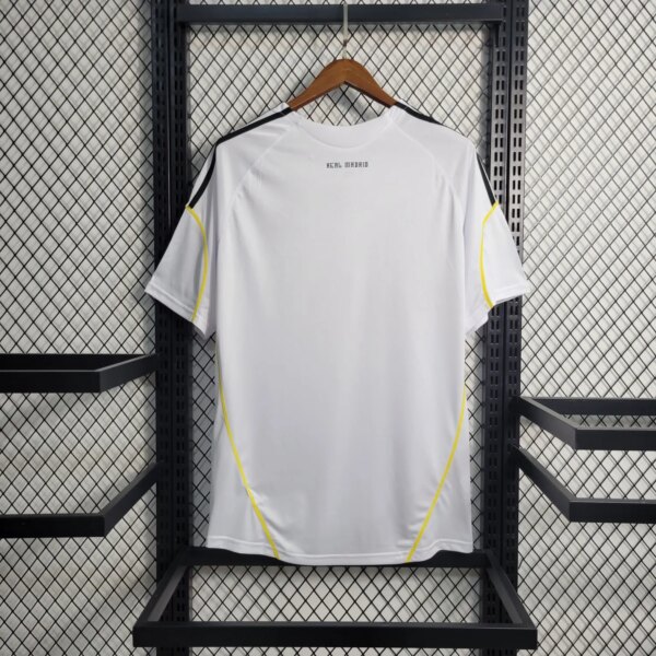 09-10 Real Madrid Home Retro Jersey - Image 5