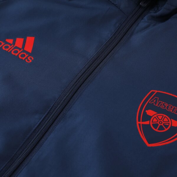 23-24 Arsenal Blue Windbreaker S-XXL - Image 3