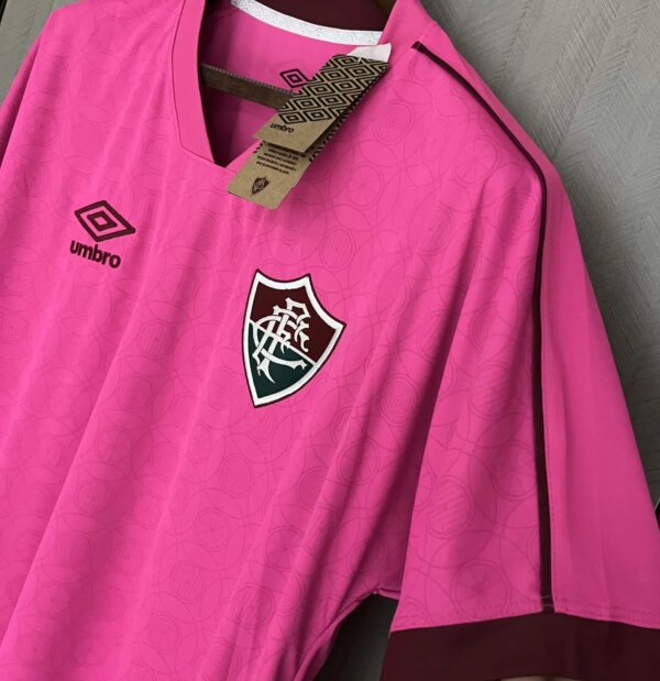 23-24 Fluminense Pink October Fans Jersey - Image 3