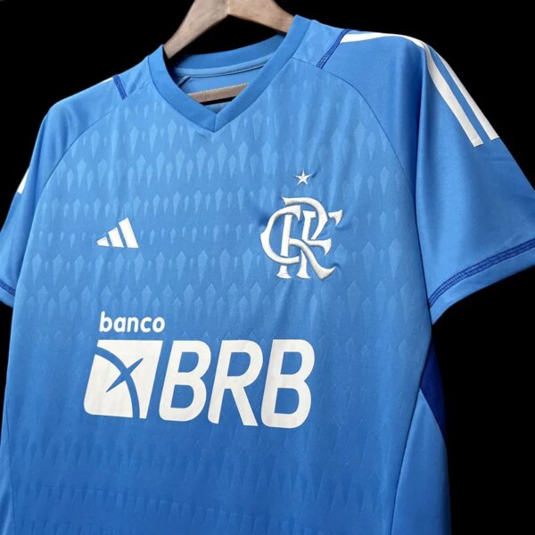 23-24 Flamengo GK 3 Fans Jersey - Image 2