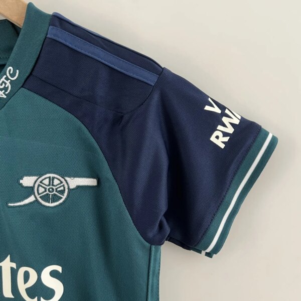 23-24 Arsenal Third Kids Kit - Image 2