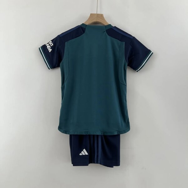 23-24 Arsenal Third Kids Kit - Image 5