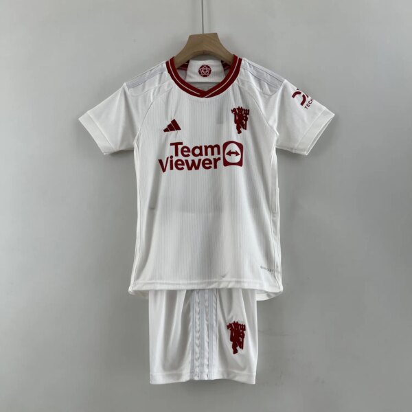 23-24 Manchester United Third Kids Kit