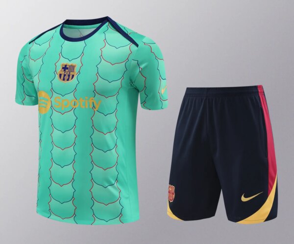 24-25 Barcelona Training Short Sleeve Training Suit