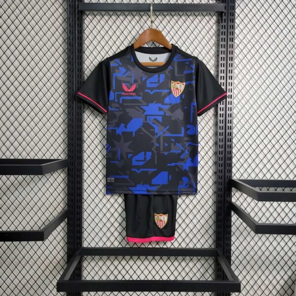 23-24 Sevilla Third Kids Kit
