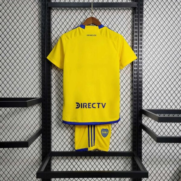 23-24 Boca Juniors Away Kids Kit - Image 4