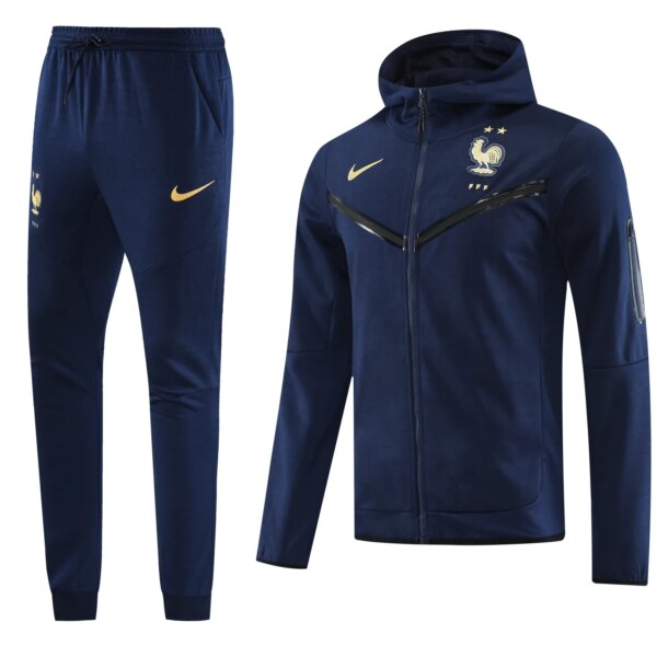 2023 France Jacket Hooded Tracksuit