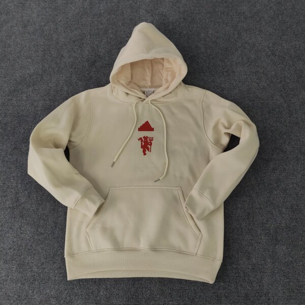 2023 Manchester United Fleece Hoodie - Image 2