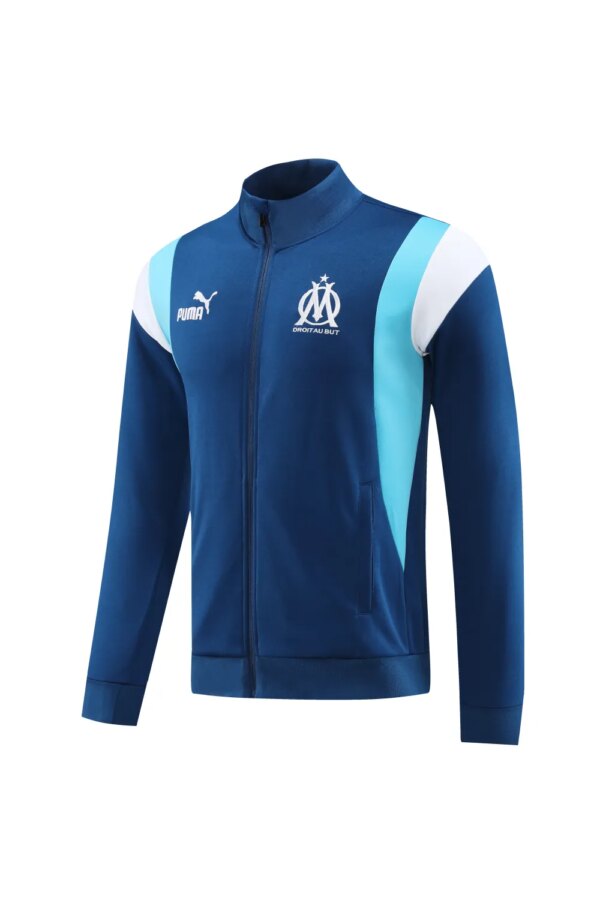 23-24 Olympique Marseille Jacket Tracksuit - Image 2