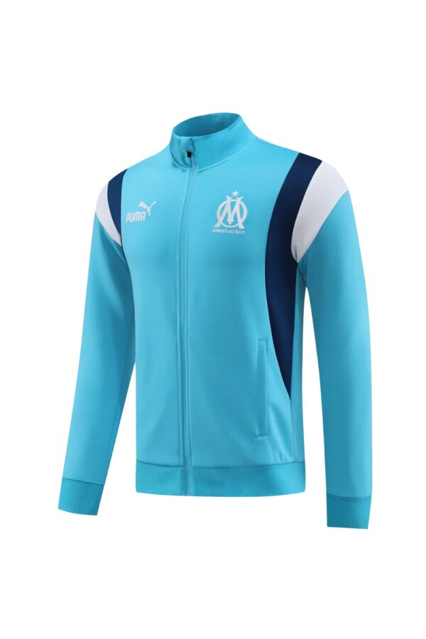 23-24 Olympique Marseille Jacket Tracksuit - Image 2
