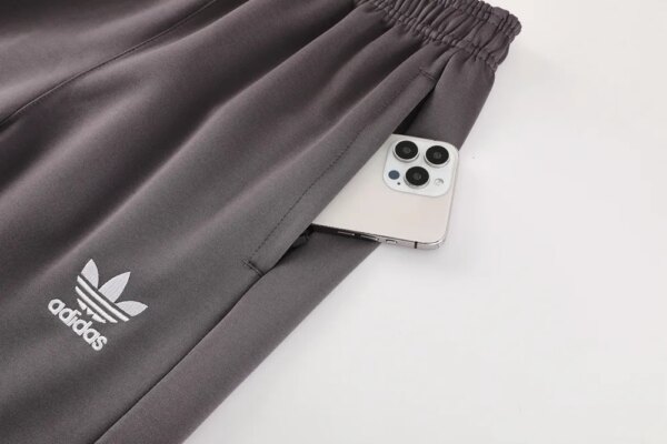 24-25 Real Madrid Grey Jacket Tracksuit - Image 7