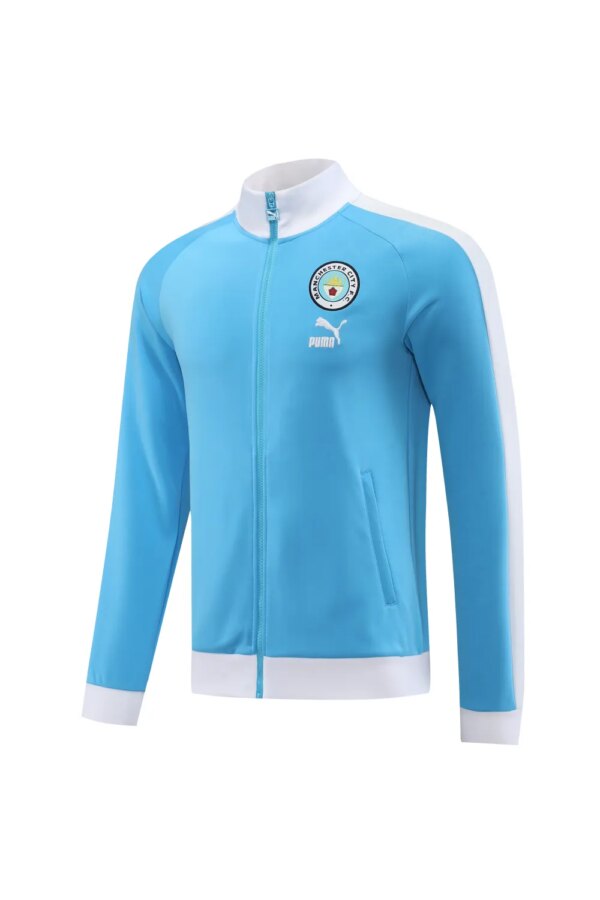 23-24 Manchester City Jacket Tracksuit - Image 2