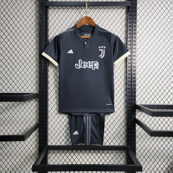 23-24 Juventus Third Kid Kit