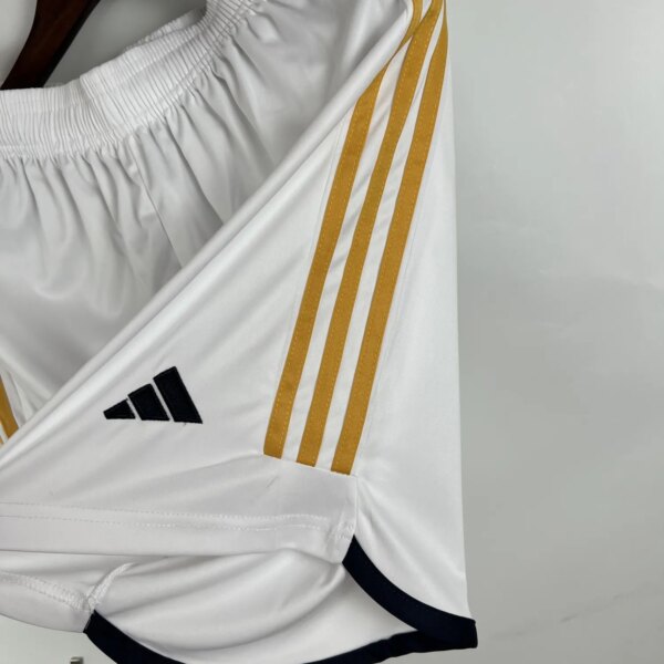 23-24 Real Madrid Home Shorts - Image 2
