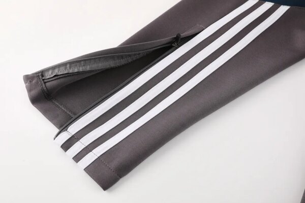 24-25 Real Madrid Grey Jacket Tracksuit - Image 10