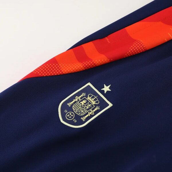 2024 Spain Blue Jacket Tracksuit - Image 8