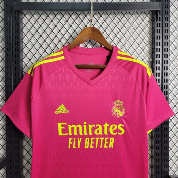 23-24 Real Madrid Goalkeeper Fans Jersey - Image 3