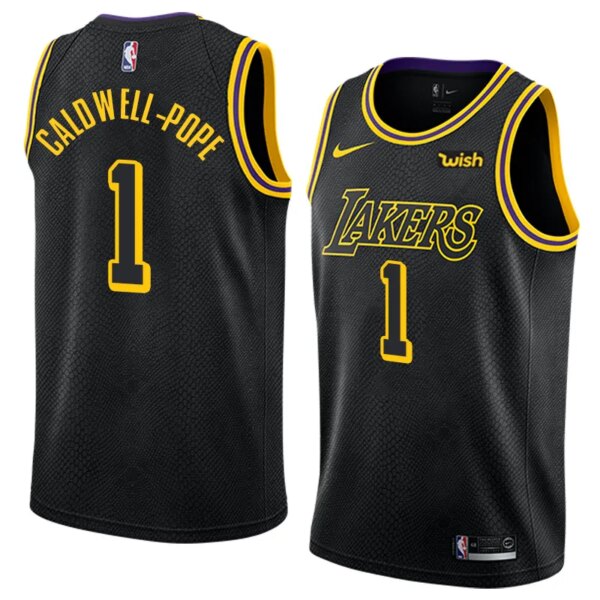 Lakers Mamba Black Hot Pressed Jersey - Image 3