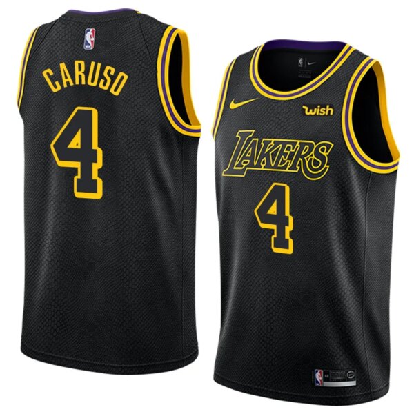 Lakers Mamba Black Hot Pressed Jersey - Image 8