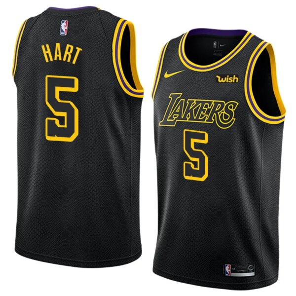 Lakers Mamba Black Hot Pressed Jersey - Image 14