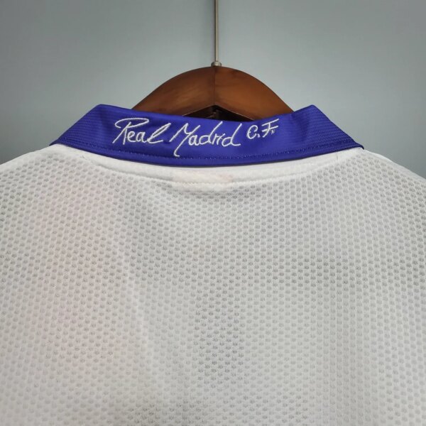 97-98 Real Madrid Home Short Sleeve Retro Jersey - Image 2