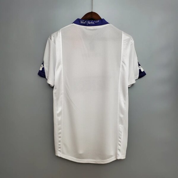 97-98 Real Madrid Home Short Sleeve Retro Jersey - Image 3