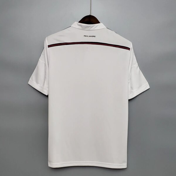 14-15 Real Madrid Home Retro Jersey - Image 4