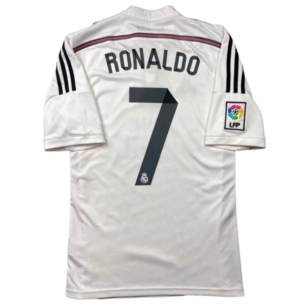 14-15 Real Madrid Home Retro Jersey - Image 5