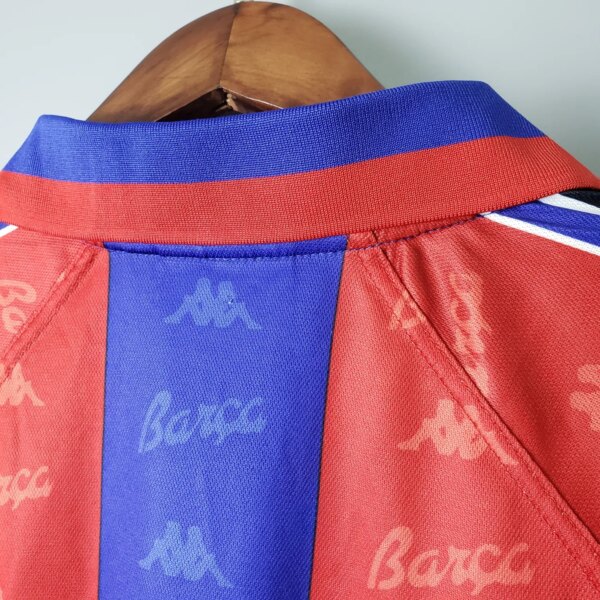 96-97 Barcelona Home Retro Jersey - Image 4