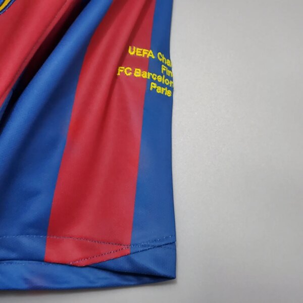 2006 Barcelona UEFA Champions League Home Retro Jersey - Image 2
