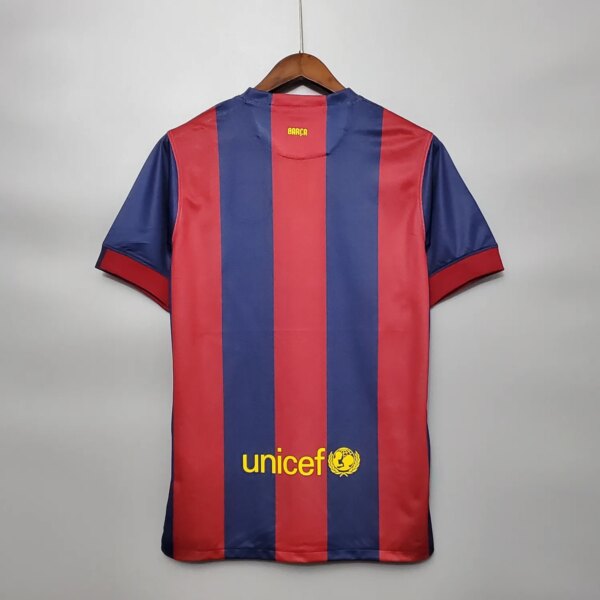 14-15 Barcelona Home Retro Jersey - Image 4