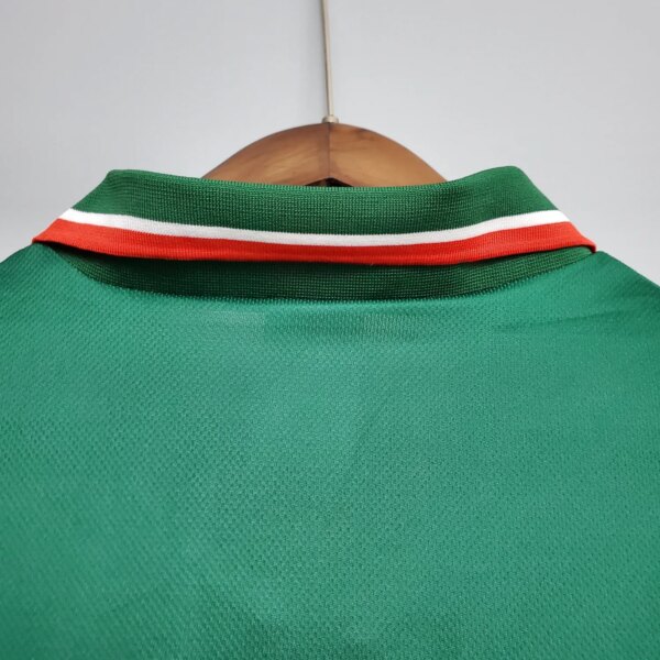 1998 Morocco Home Green Retro Jersey - Image 3