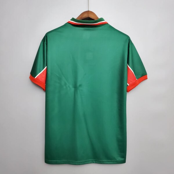 1998 Morocco Home Green Retro Jersey - Image 4