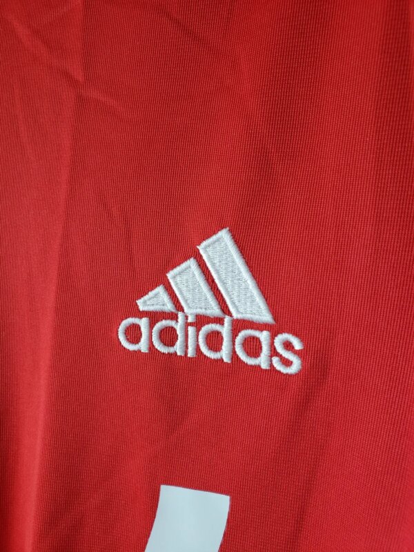 2012 Real Madrid Red Long Sleeve Retro Jersey - Image 4