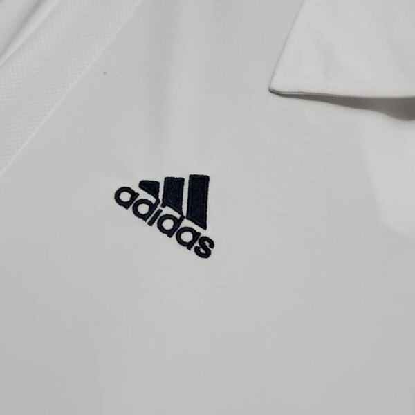 2002 Real Madrid Home Long Sleeve Retro Jersey - Image 3