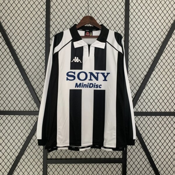 1997-98 Juventus Home Long Sleeve Retro Jersey