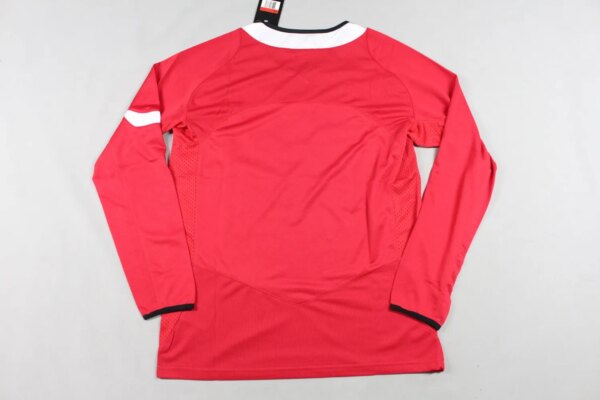 2005 Manchester United Red Retro Long Jersey - Image 3