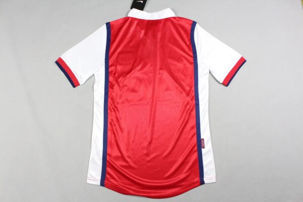 1998 Arsenal Red Retro Short sleeve Jersey - Image 5