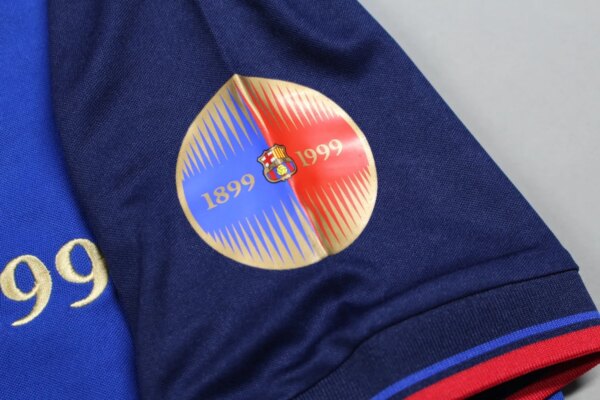 Barcelona 100s Anniversary Retro Jersey - Image 3