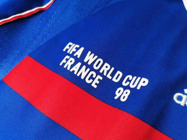 1998 France Home Retro Jersey - Image 3