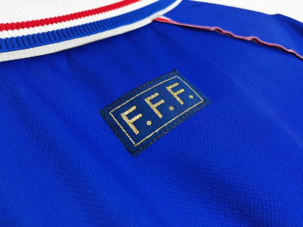 1998 France Home Retro Jersey - Image 10