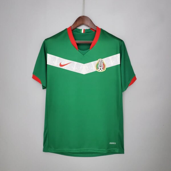 2006 Mexico Home Green Retro Jersey