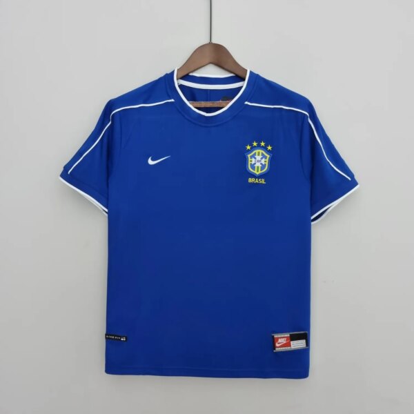 1998 Brazil Away Retro Jersey