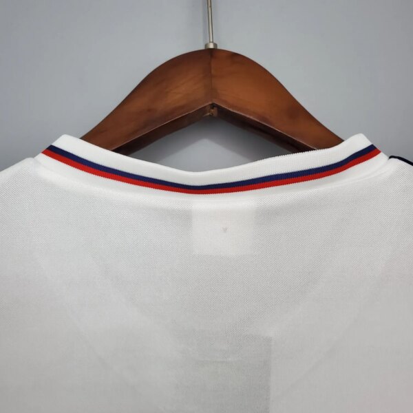 1982 England Home White Retro Jersey - Image 3
