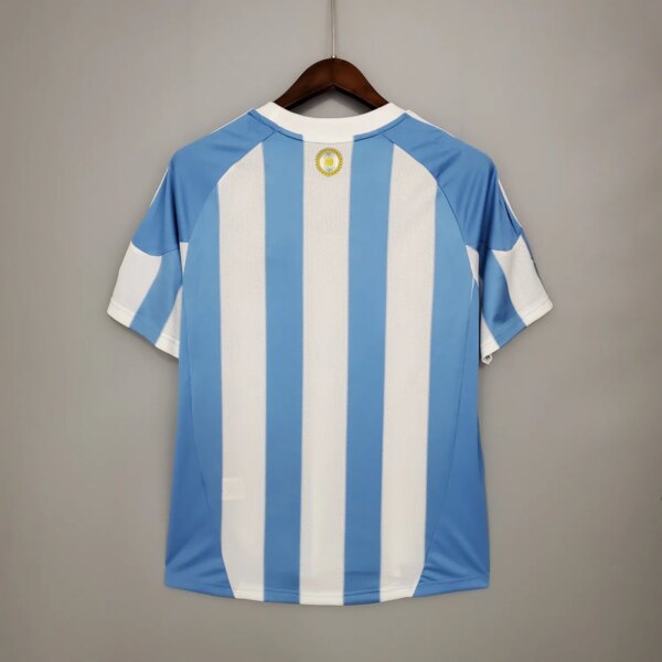 2010 World Cup Argentina Home Retro Jersey - Image 2