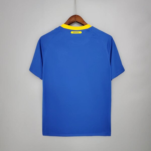 2010 Brazil Away Retro Jersey - Image 4