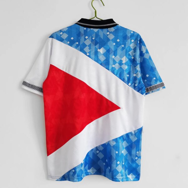 1990 England Three Color Retro Jersey - Image 2
