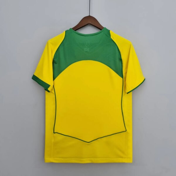 04-06 Brazil Home Retro Jersey - Image 2