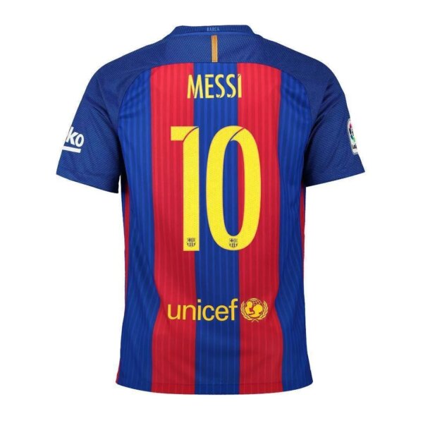 16-17 Barcelona Home Retro Jersey - Image 4