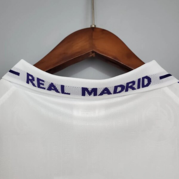 96-97 Real Madrid Home Retro Jersey - Image 4